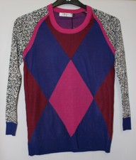 Jumpo Pink Mix Diamond Jumper