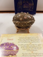 Atlas Faberge Egg Violet  With
