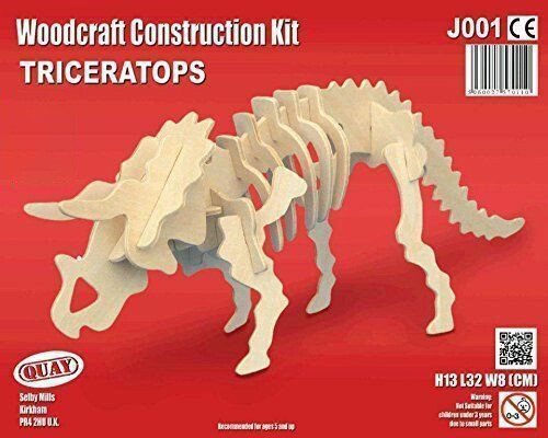 Triceratops dinosaur woodcraft - dinosaur,