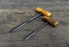 2 Vintage Hand Spoon Gouges