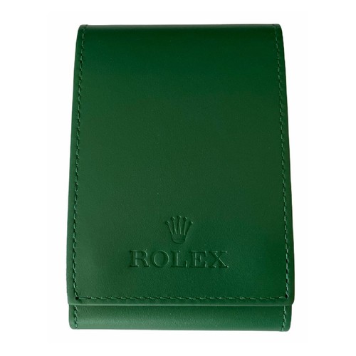 Rolex watch leather travel - leather,