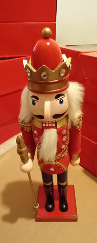 35cm tall christmas - 35cm, wooden