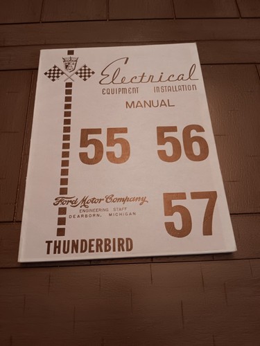 Ford thunderbird - 56, 57