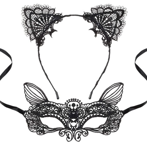 Cat mask and ears - cat,