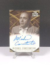 The Outer Limits - Michael Constantine Autograph as 'Joe Dix' Ltd Ed Card A7