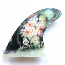 Koalition Waikiki Surfboard Fin Set Small Futures NEW 3 fin thruster set