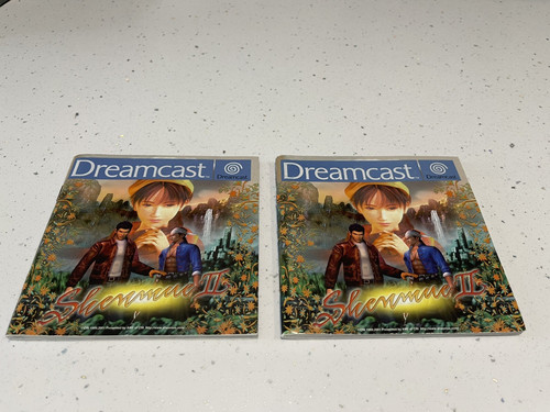 Shenmue instruction manuals - instruction,