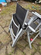 Folding metal garden deck