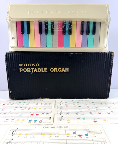 Vintage portable organ - vintage,