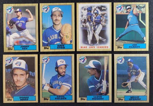 Topps 1987 toronto - toronto, blue