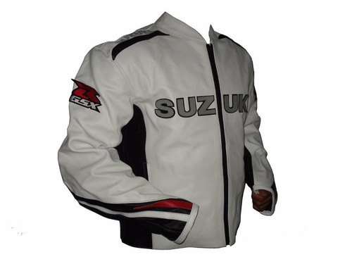 Gsxr motorcycle leather jacket - motorcycle,