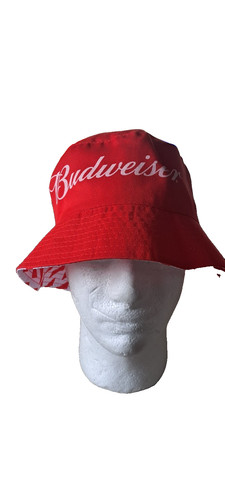 Budweiser bucket hat - hat, red