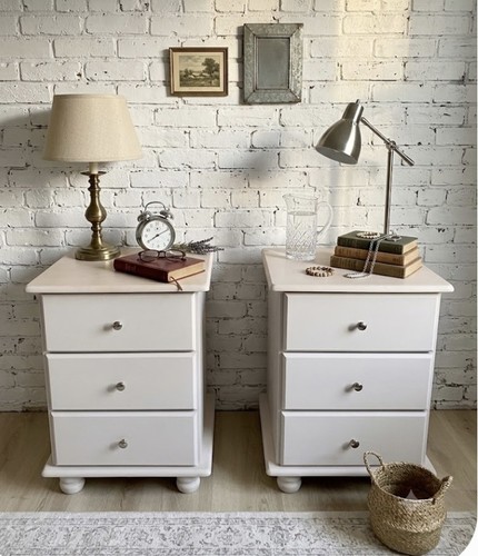 Pair painted upcycled - pair,