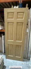 80x32” 35mm Pre Finished Oak Regency 6panel Interior Doors