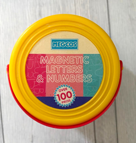 Meccos magnetic letters - meccos,