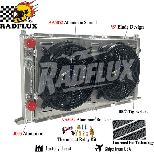 All aluminum radiator fan - aluminum,