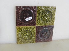Victorian ceramic tile floral - victorian,
