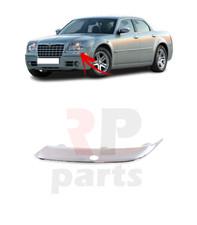 FOR CHRYSLER 300C 05-11 FRONT BUMPER CHROME TRIM WITH WASHER HOLE LEFT N/S