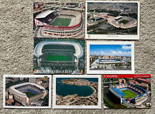 Spanish Football Grounds Unused Postcards x 7