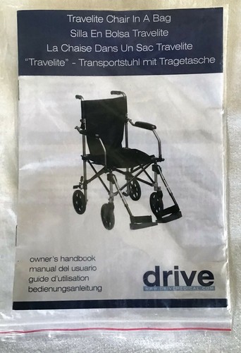 Drive travelite chair bag - in, a