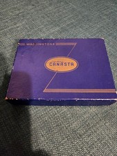 Vintage Game Canasta Waddingtons Boxed Instruction Booklet & Sunday Times Rules