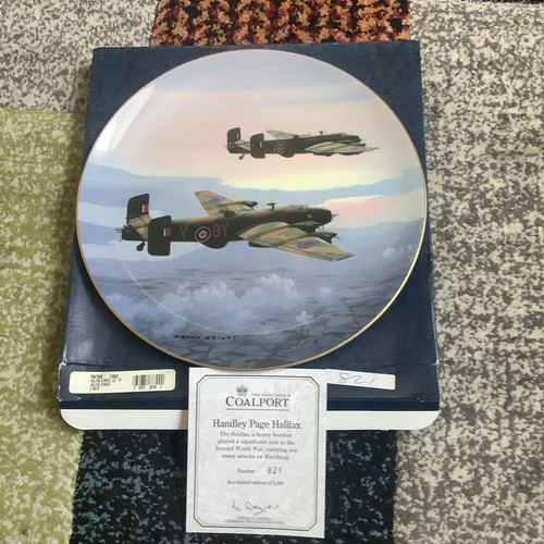 Coalport limited edition plate - limited,