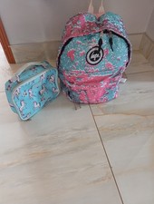 Hype School Bag Pink Backpack Rucksack