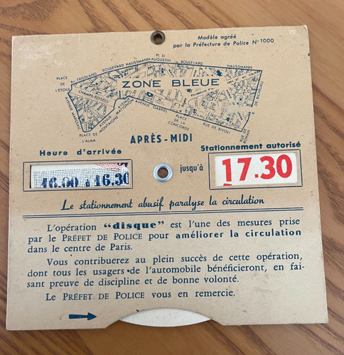 Vintage central paris - , france