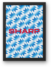 Man Utd Retro Poster, Football