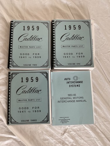 Cadillac 1941 1959 - 1941-1959, master