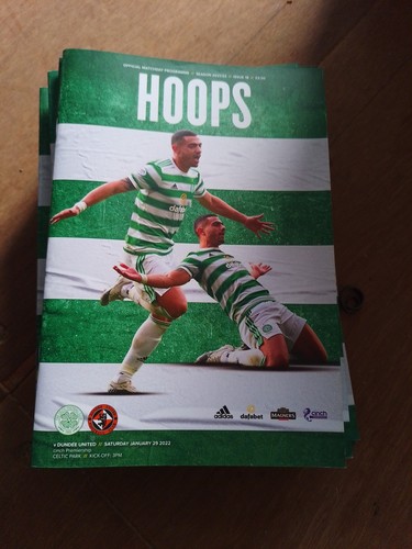 Celtic home programmes - x,