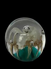 Vintage Art Glass Paperweight