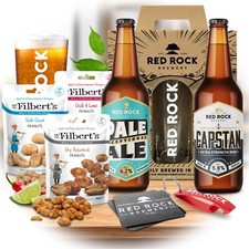 Xmas Craft Beer Gift Hamper Christmas Beer Box Hamper Beers and Snacks