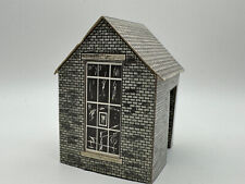 Storage Shed OO/HO Gauge Card Kit Pre-Built Building Play Worn H20