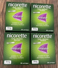 NICORETTE INHALATOR 15mg 4x36