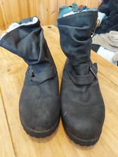 Ladies Primark Wide Fit Boots Size 5
