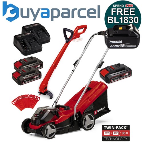 Einhell cordless 36v lawnmower - einhell,