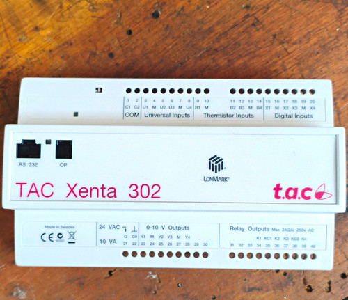 Tac xenta 302 - xenta, processor