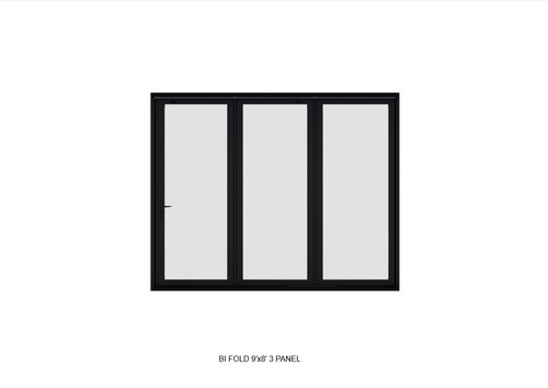Aluminum folding panel - aluminum, bi-folding