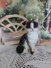 Vintage  Ceramic   Black And