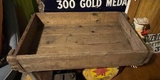VINTAGE RECLAIMED WOODEN STORAGE CRATE BOX