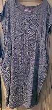 Privatsachen Lovely Silk Dress Size 2 Lilac Blue Floral Print