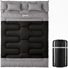 Double Sleeping Bag with 2