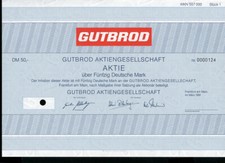 Share: 2 x Gutbrod AG