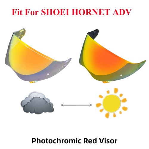 Photochromic red visor for - visor,