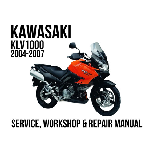 Kawasaki klv1000 2004 2007 - klv1000, 2004-2007