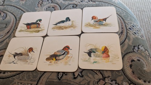 Vintage clover leaf - vintage, coasters