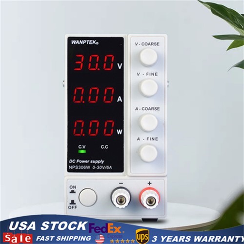 30v lab dc bench power - 0-6a,