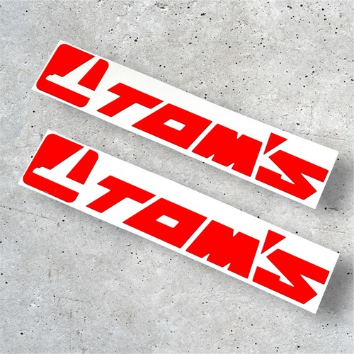 Toms toyota jdm car sticker - toyota,