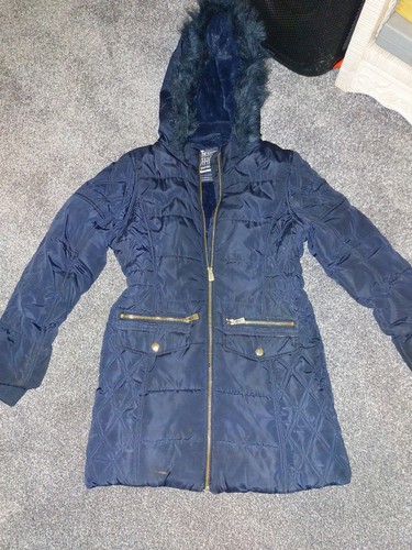 Blue childrens coat - childrens,